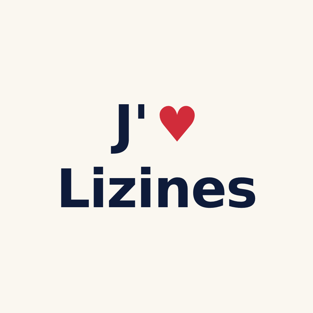 Tasse personnalisée Lizines — design J'aime Lizines