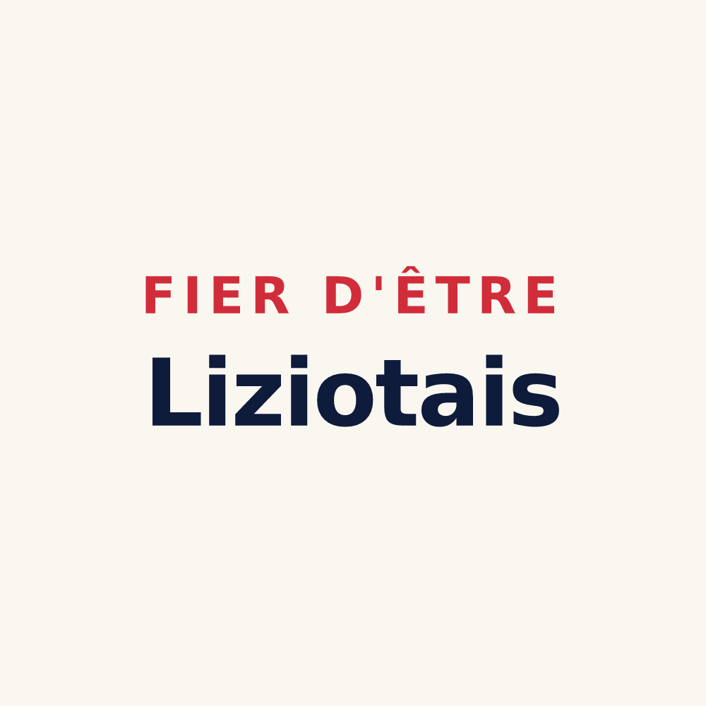 Tasse « Fier d'être Liziotais » — design pour Lizio