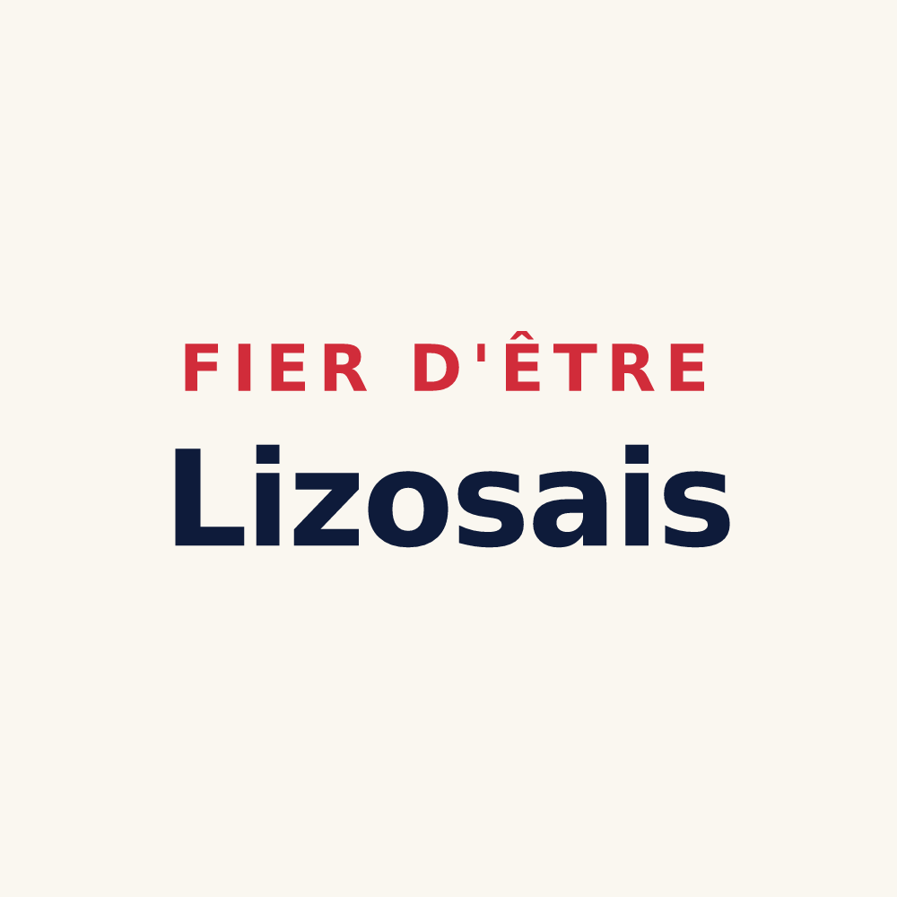 Tasse « Fier d'être Lizosais » — design pour Lizos