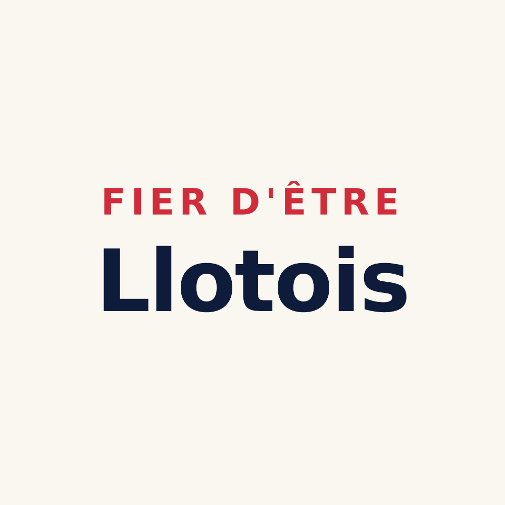 Tasse « Fier d'être Llotois » — design pour Llo