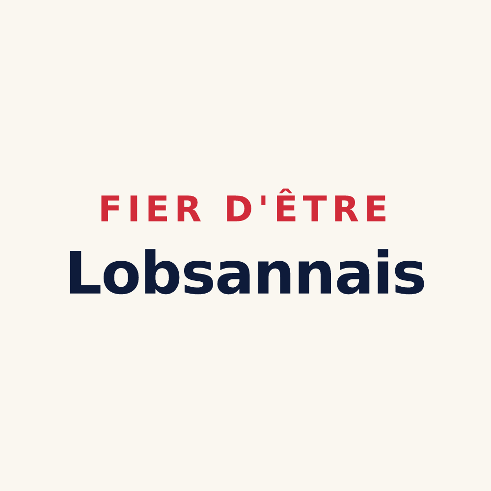 Tasse « Fier d'être Lobsannais » — design pour Lobsann