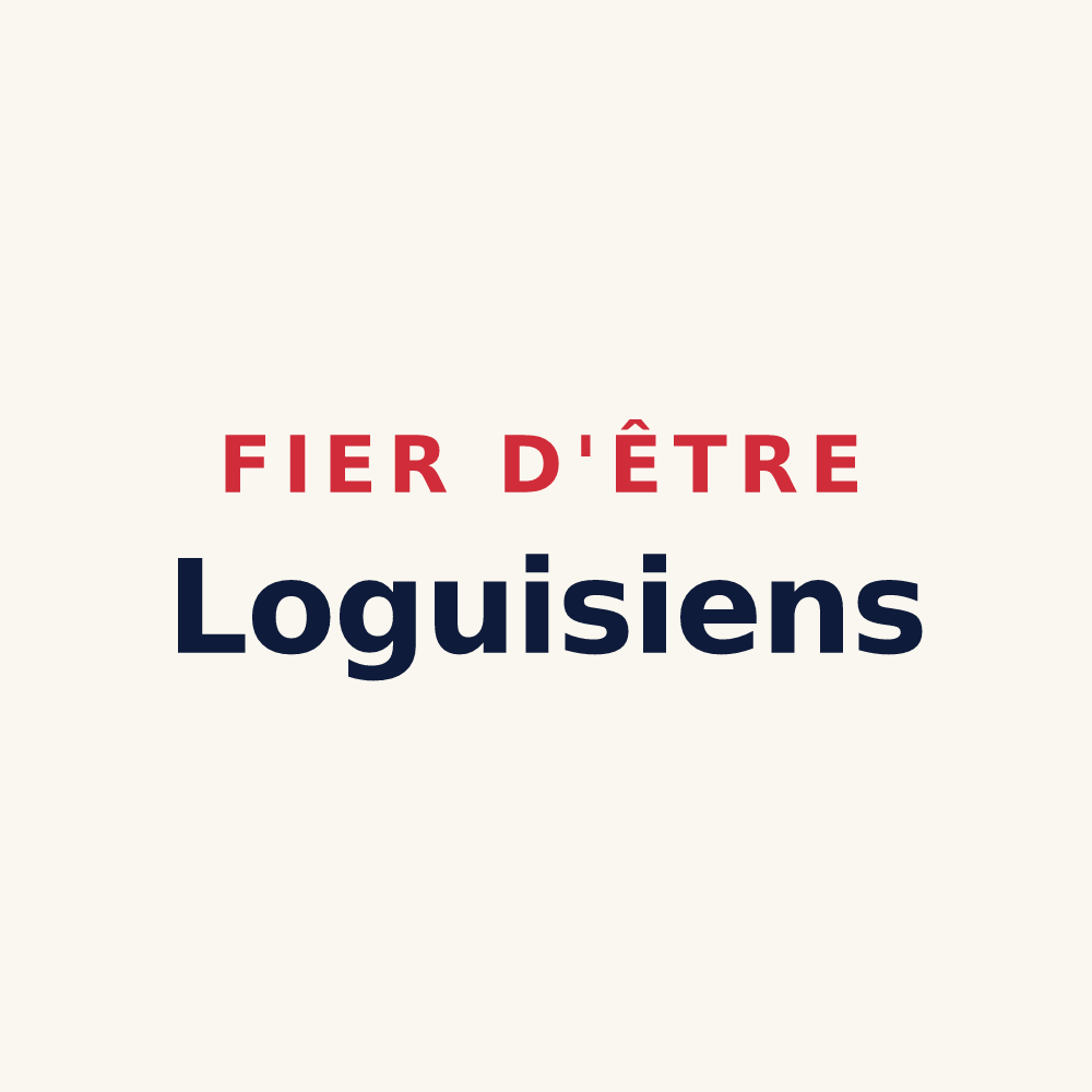 Tasse « Fier d'être Loguisiens » — design pour Loc-Eguiner