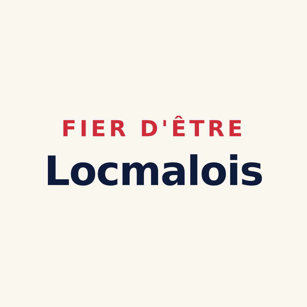 Tasse « Fier d'être Locmalois » — design pour Locmalo