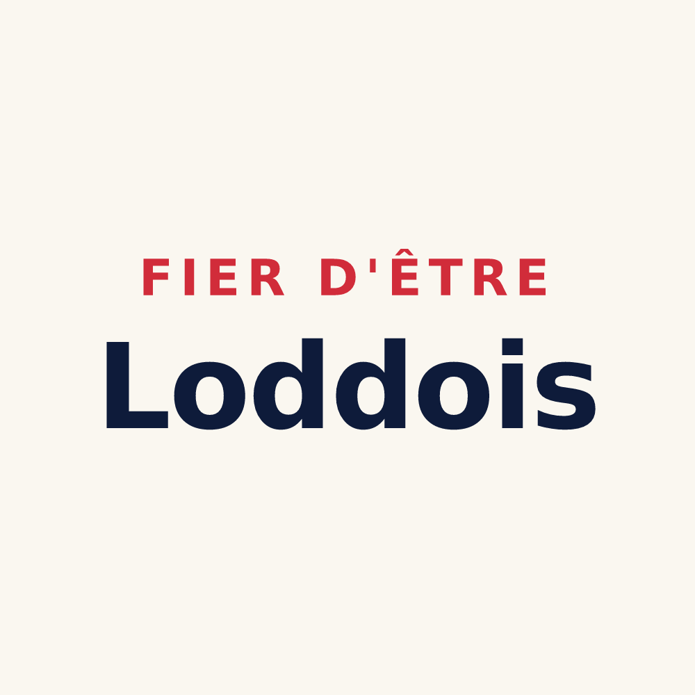 Tasse « Fier d'être Loddois » — design pour Loddes