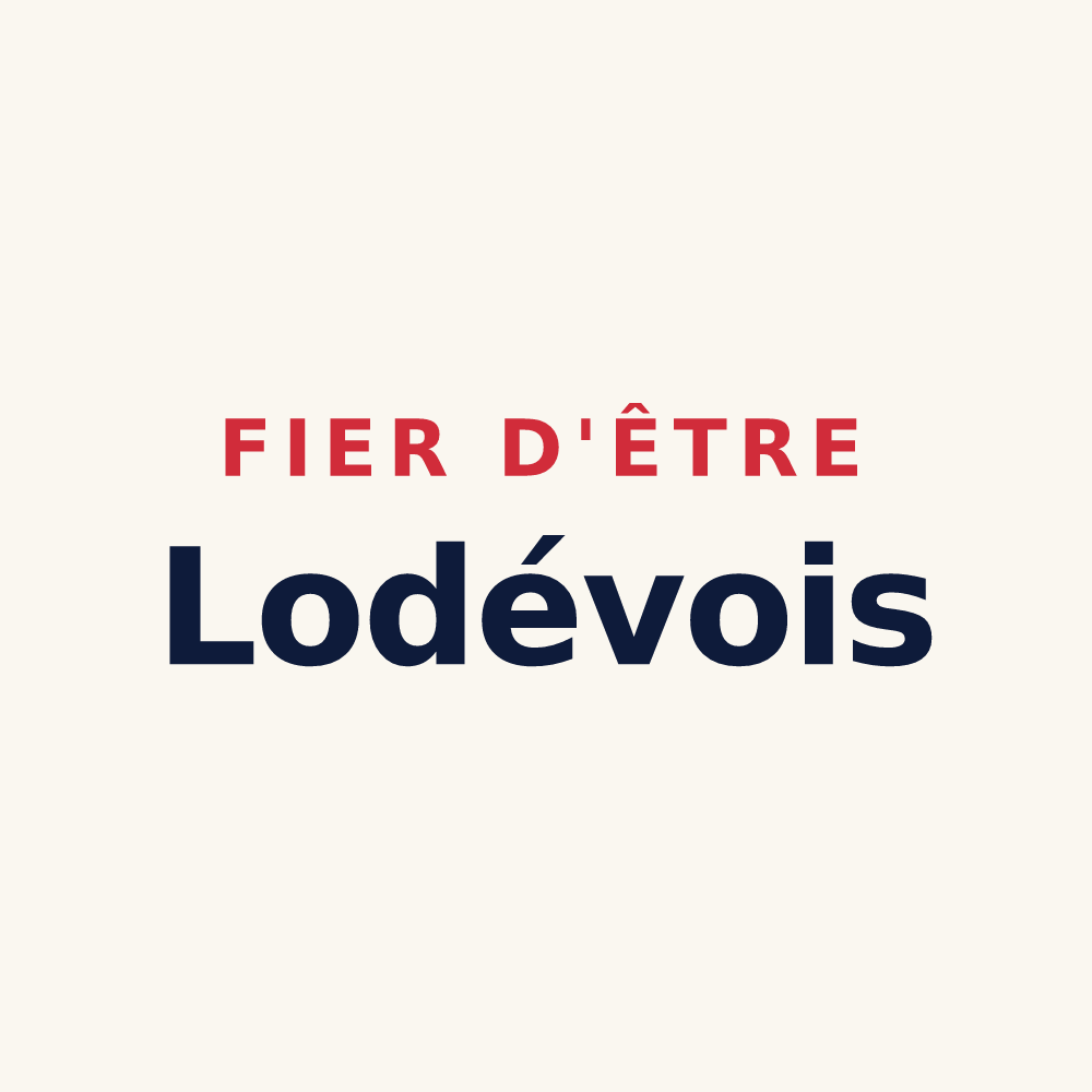 Tasse « Fier d'être Lodévois » — design pour Lodève