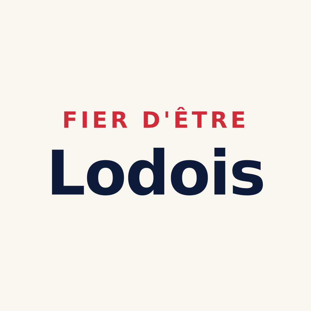 Tasse « Fier d'être Lodois » — design pour Lods