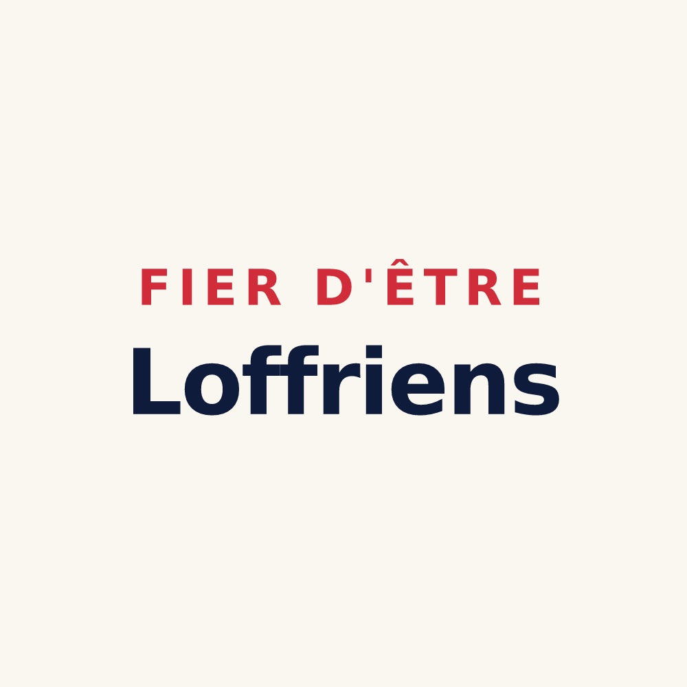 Tasse « Fier d'être Loffriens » — design pour Loffre