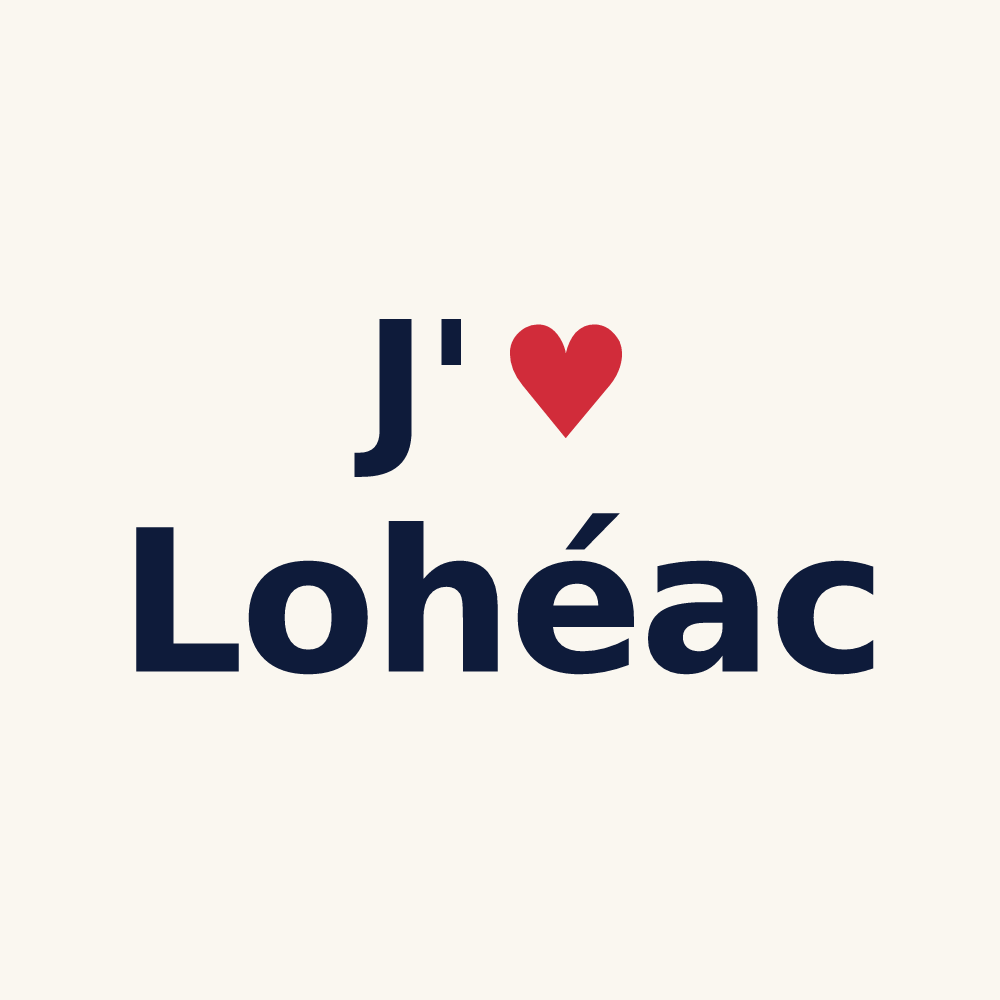 Tasse personnalisée Lohéac — design J'aime Lohéac