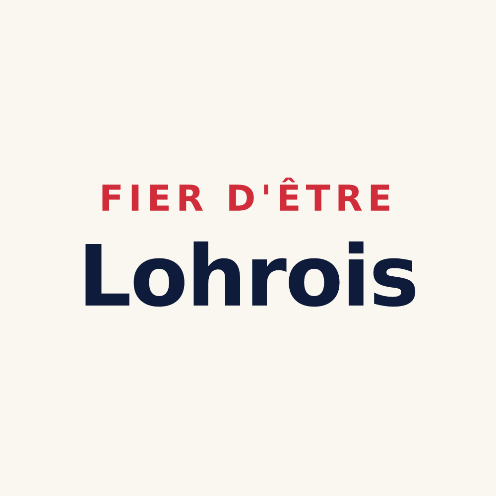 Tasse « Fier d'être Lohrois » — design pour Lohr