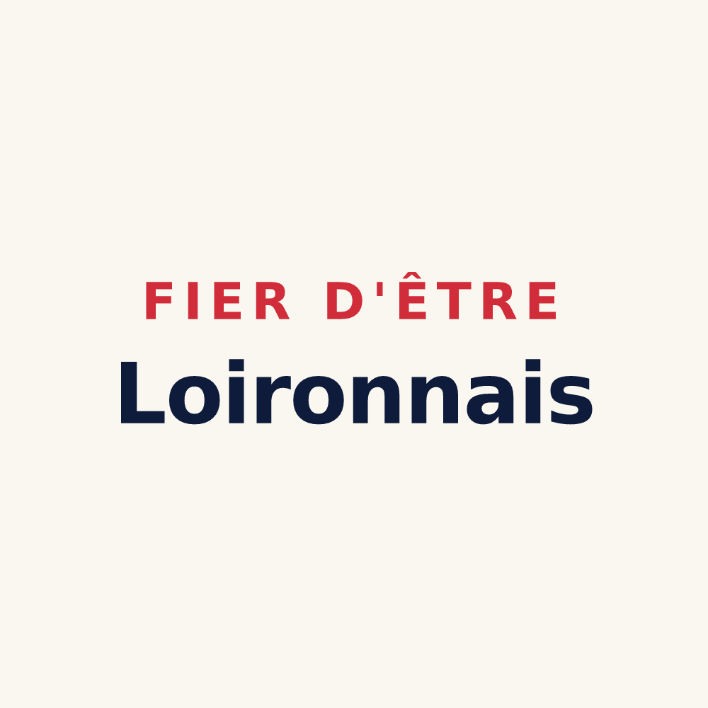 Tasse « Fier d'être Loironnais » — design pour Loiron-Ruillé