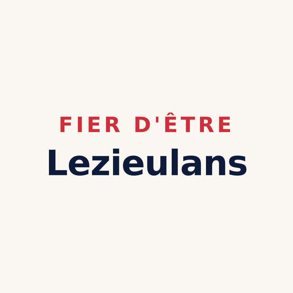 Tasse « Fier d'être Lezieulans » — design pour Loisieux