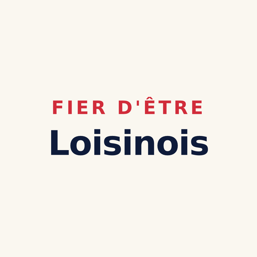 Tasse « Fier d'être Loisinois » — design pour Loisin