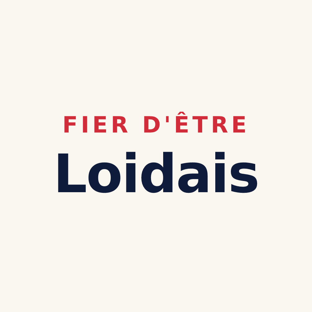 Tasse « Fier d'être Loidais » — design pour Loix