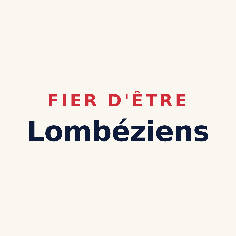 Tasse « Fier d'être Lombéziens » — design pour Lombez