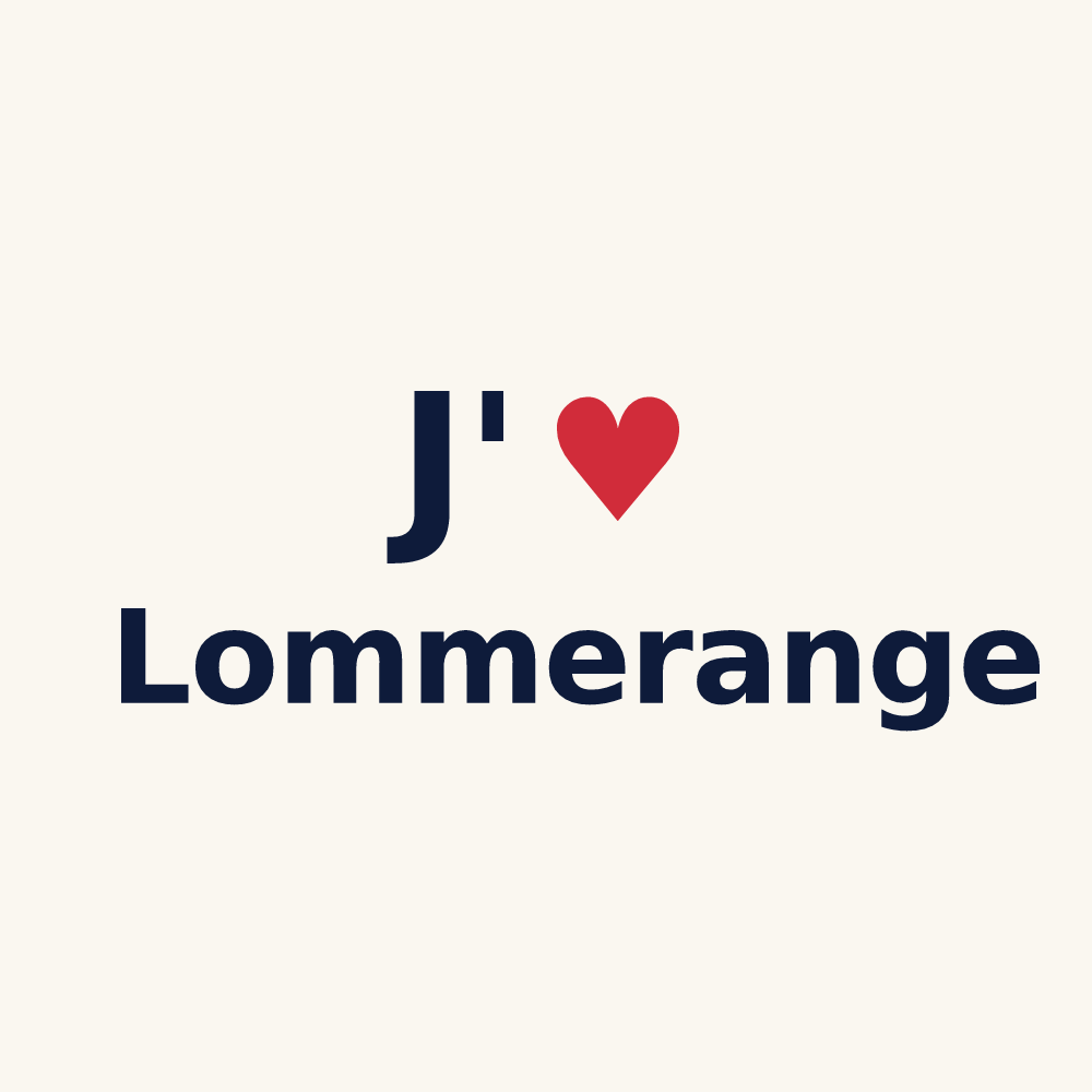 Tasse personnalisée Lommerange — design J'aime Lommerange