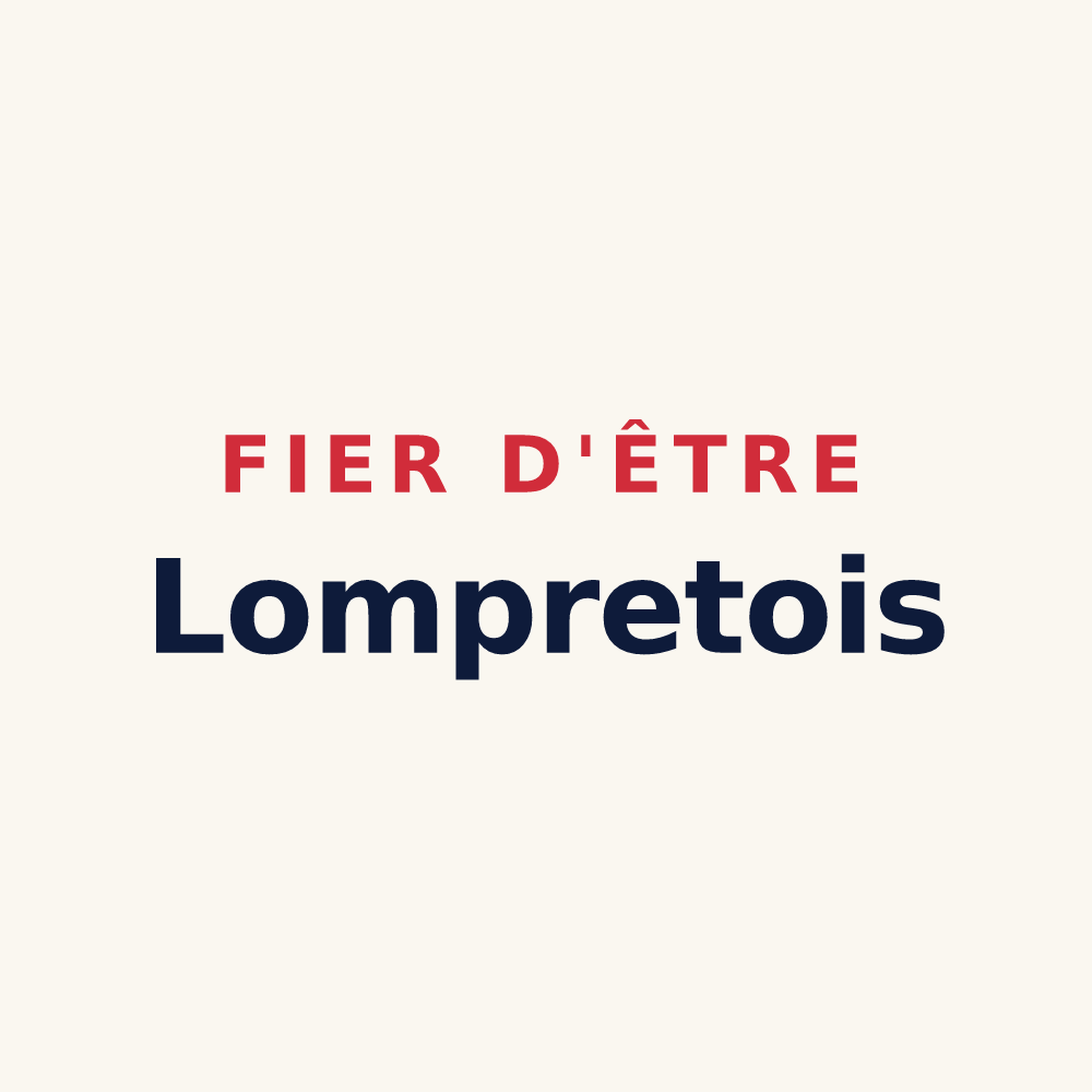 Tasse « Fier d'être Lompretois » — design pour Lompret