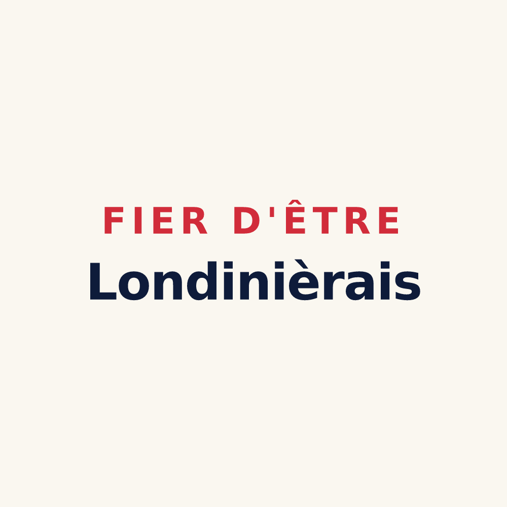 Tasse « Fier d'être Londinièrais » — design pour Londinières