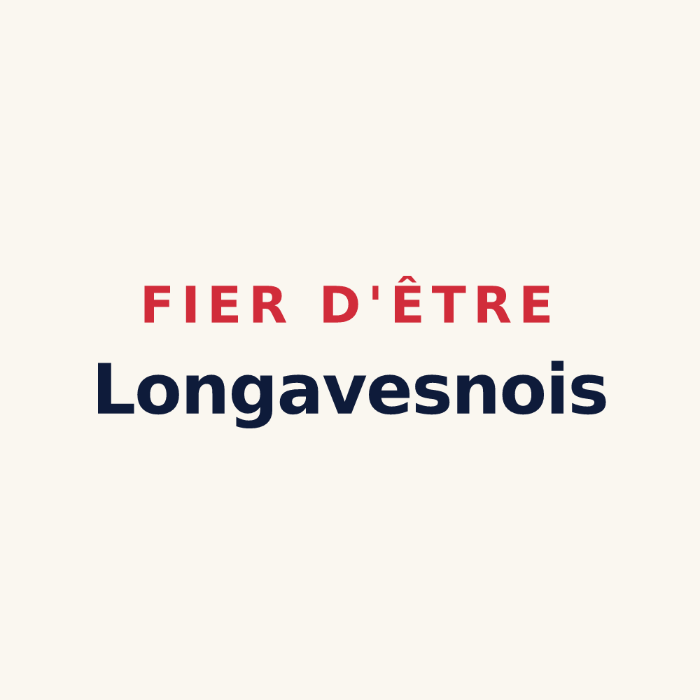Tasse « Fier d'être Longavesnois » — design pour Longavesnes
