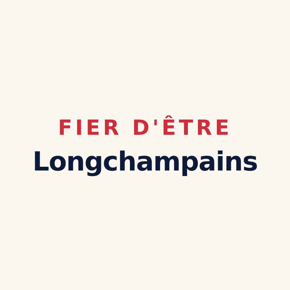 Tasse « Fier d'être Longchampains » — design pour Longchamps