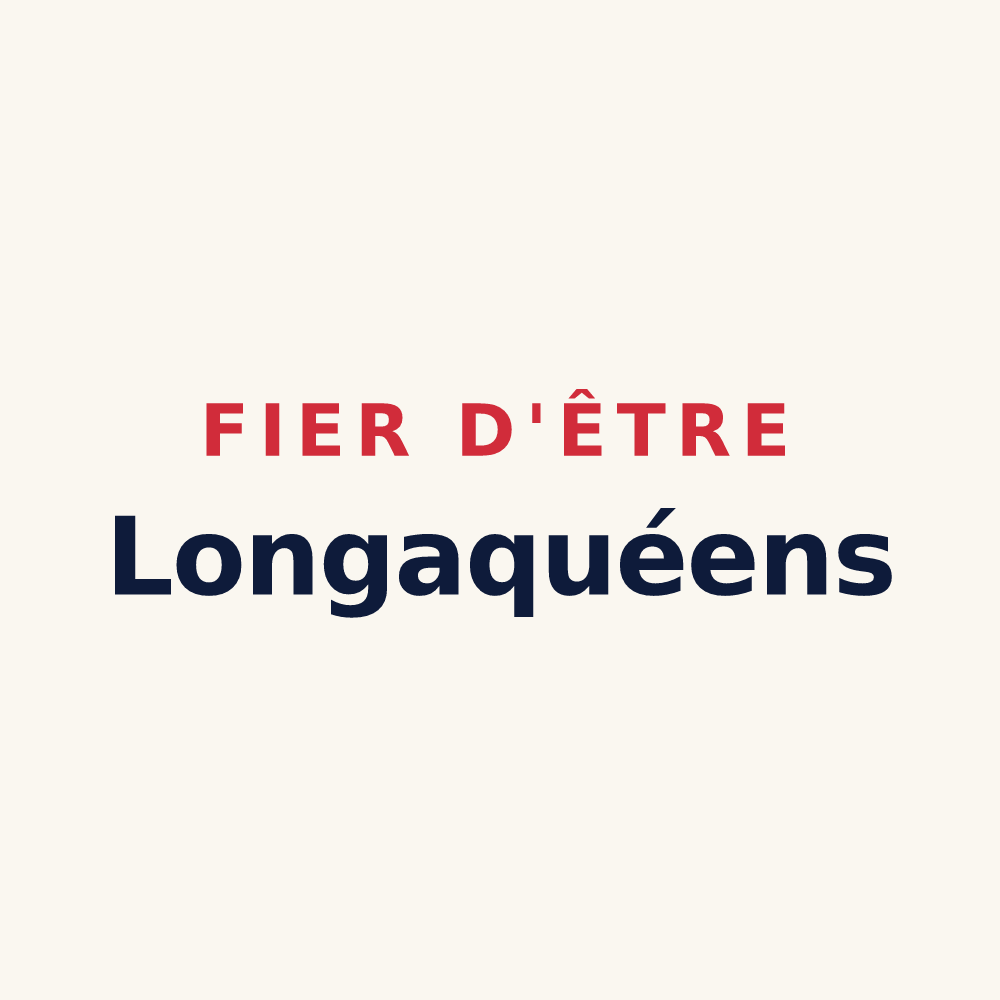 Tasse « Fier d'être Longaquéens » — design pour Longeault-Pluvault