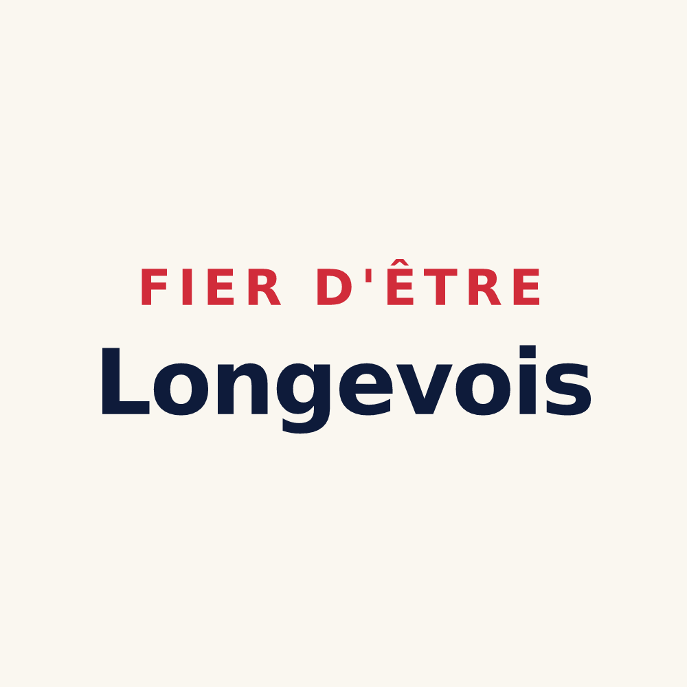 Tasse « Fier d'être Longevois » — design pour Longèves
