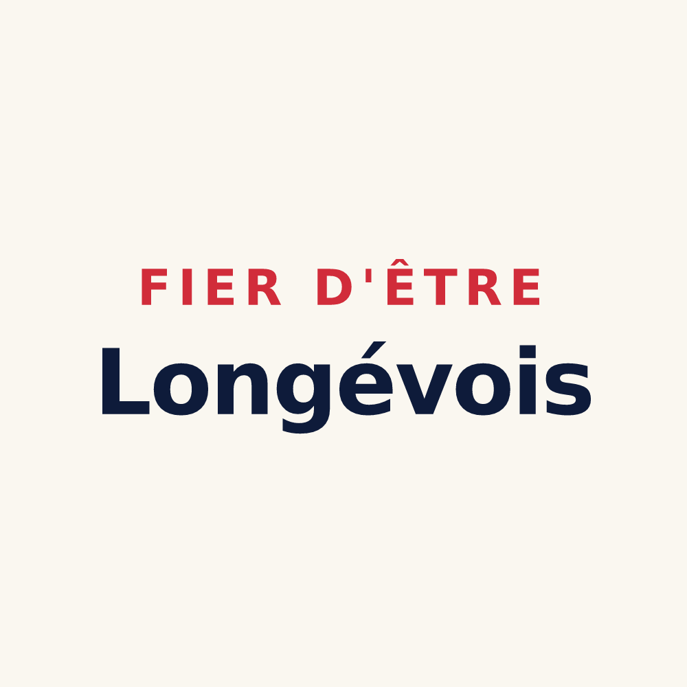 Tasse « Fier d'être Longévois » — design pour Longèves