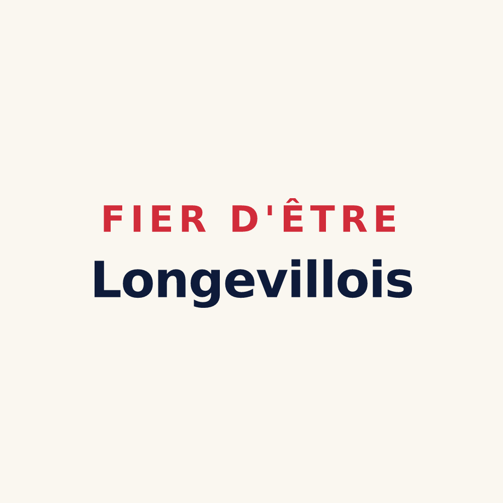 Tasse « Fier d'être Longevillois » — design pour Longeville-lès-Metz
