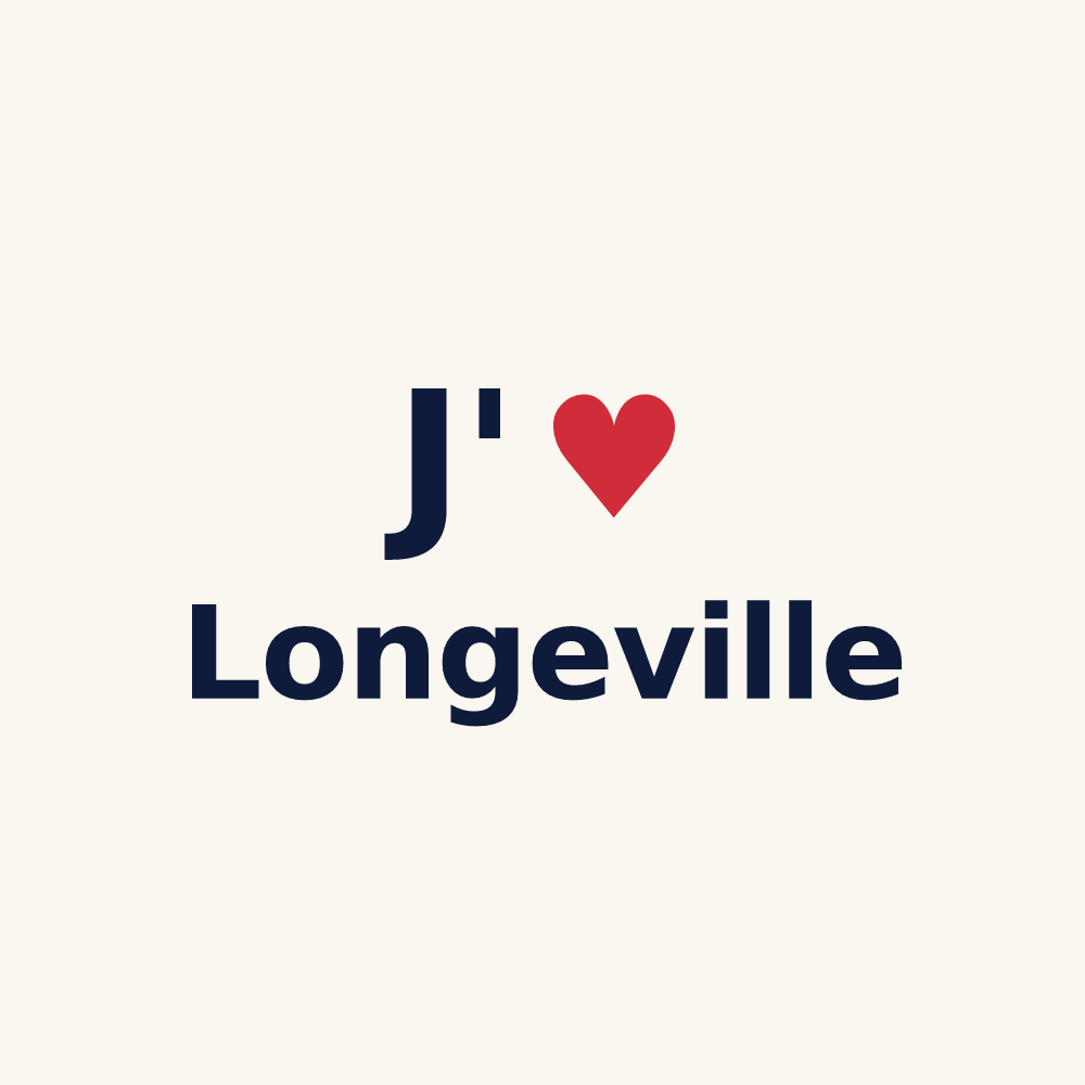 Tasse personnalisée Longeville — design J'aime Longeville