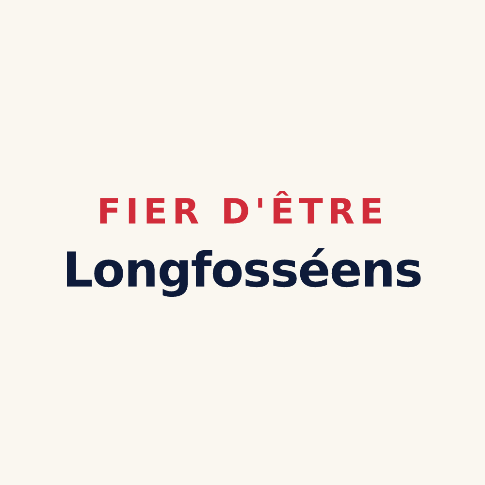 Tasse « Fier d'être Longfosséens » — design pour Longfossé