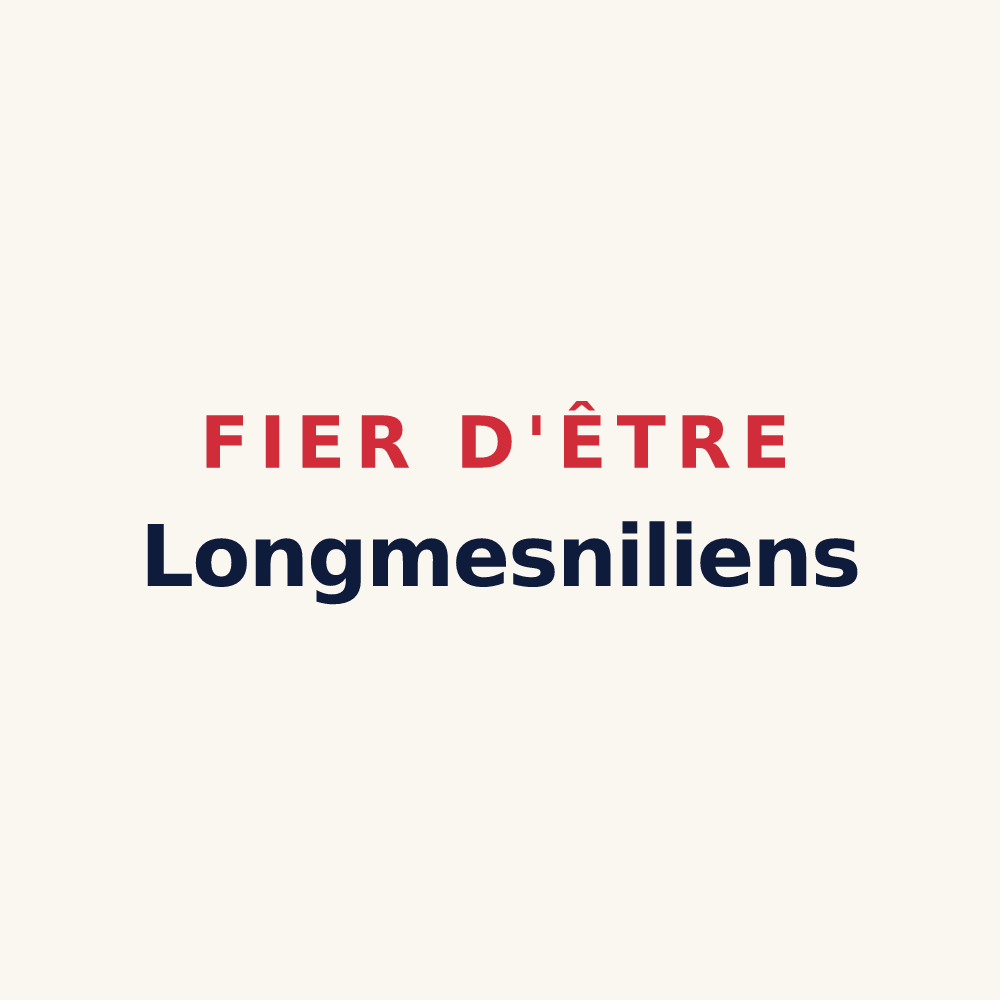 Tasse « Fier d'être Longmesniliens » — design pour Longmesnil