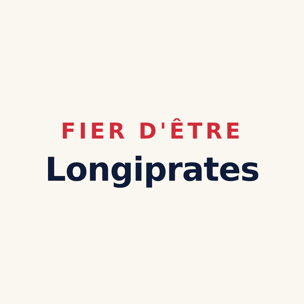 Tasse « Fier d'être Longiprates » — design pour Longpré-les-Corps-Saints