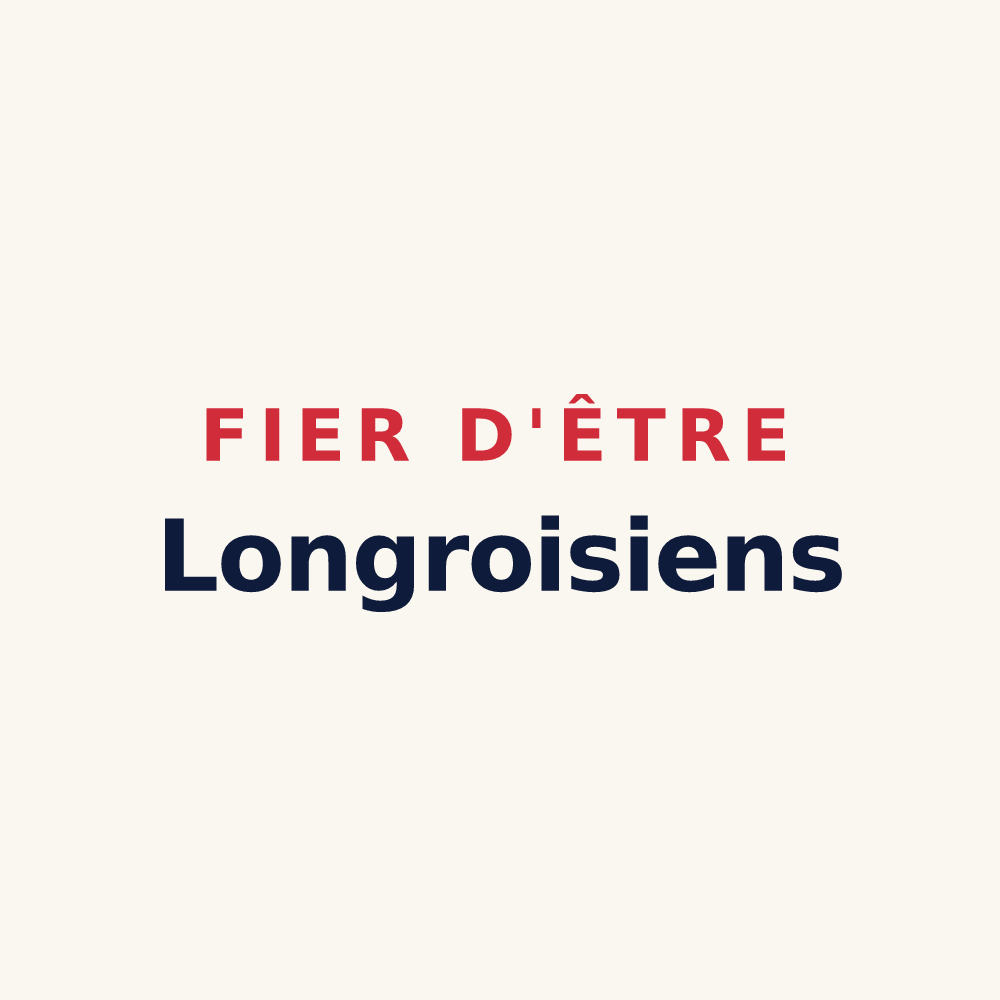 Tasse « Fier d'être Longroisiens » — design pour Longroy