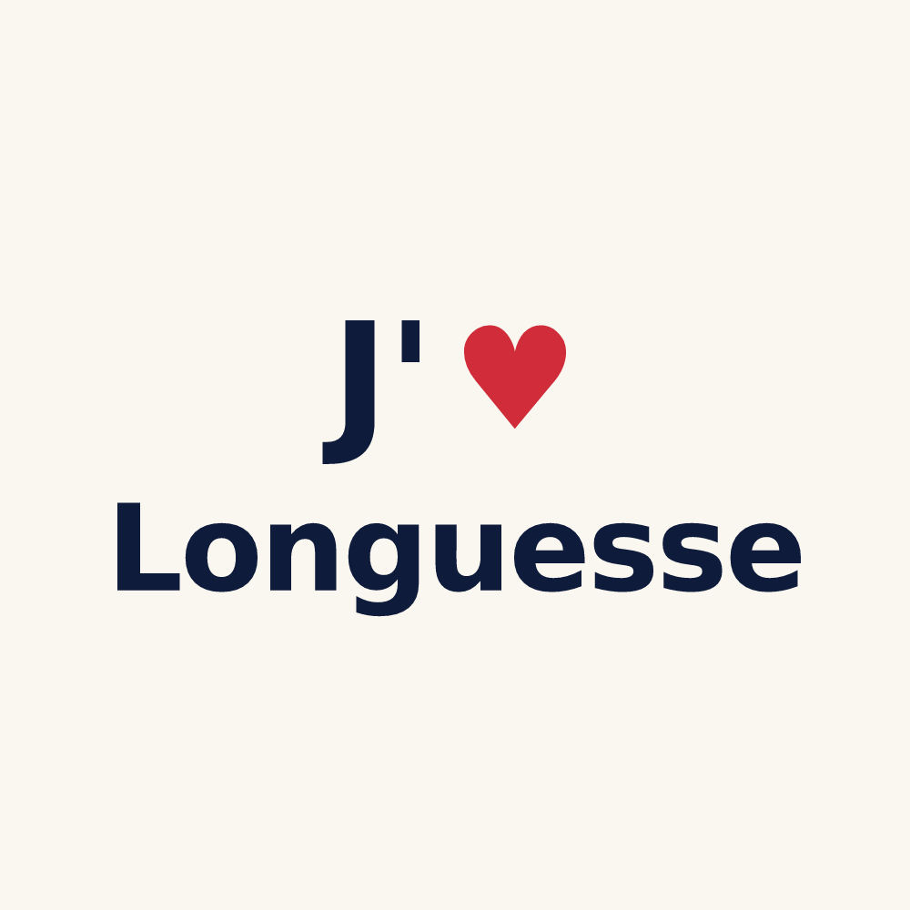 Tasse personnalisée Longuesse — design J'aime Longuesse