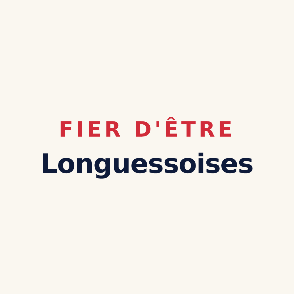 Tasse « Fier d'être Longuessoises » — design pour Longuesse