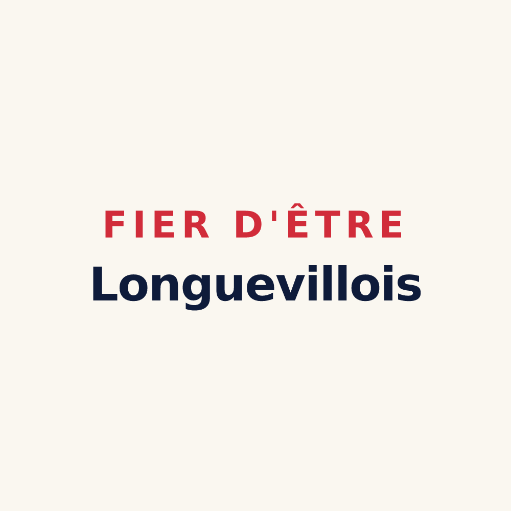 Tasse « Fier d'être Longuevillois » — design pour Longueville