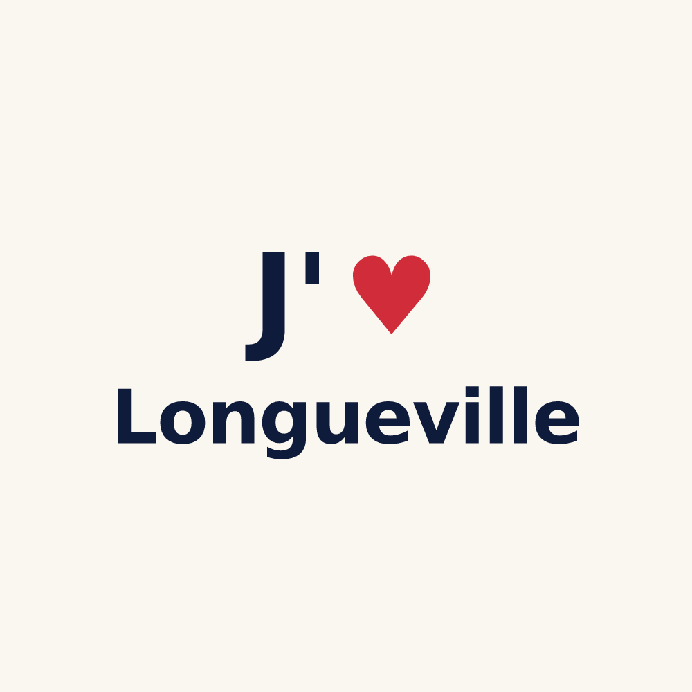 Tasse personnalisée Longueville — design J'aime Longueville