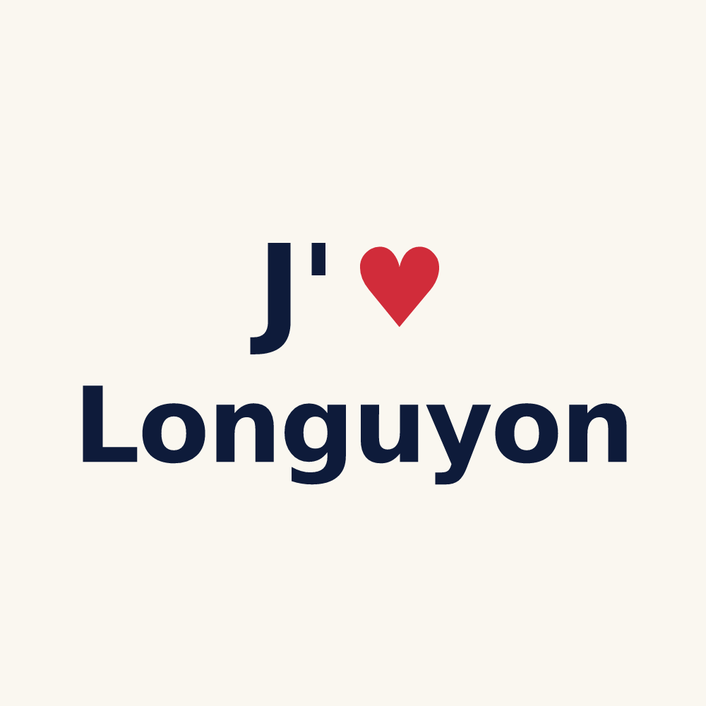 Tasse personnalisée Longuyon — design J'aime Longuyon