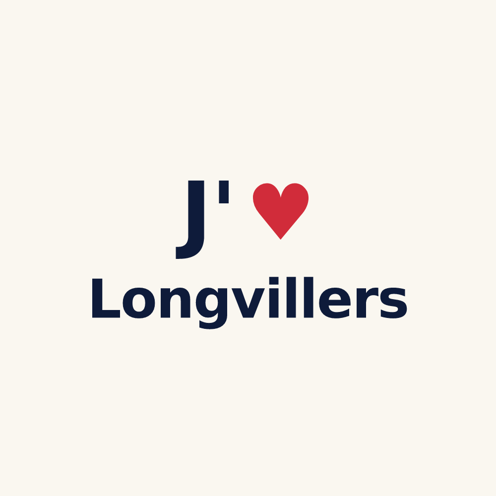 Tasse personnalisée Longvillers — design J'aime Longvillers
