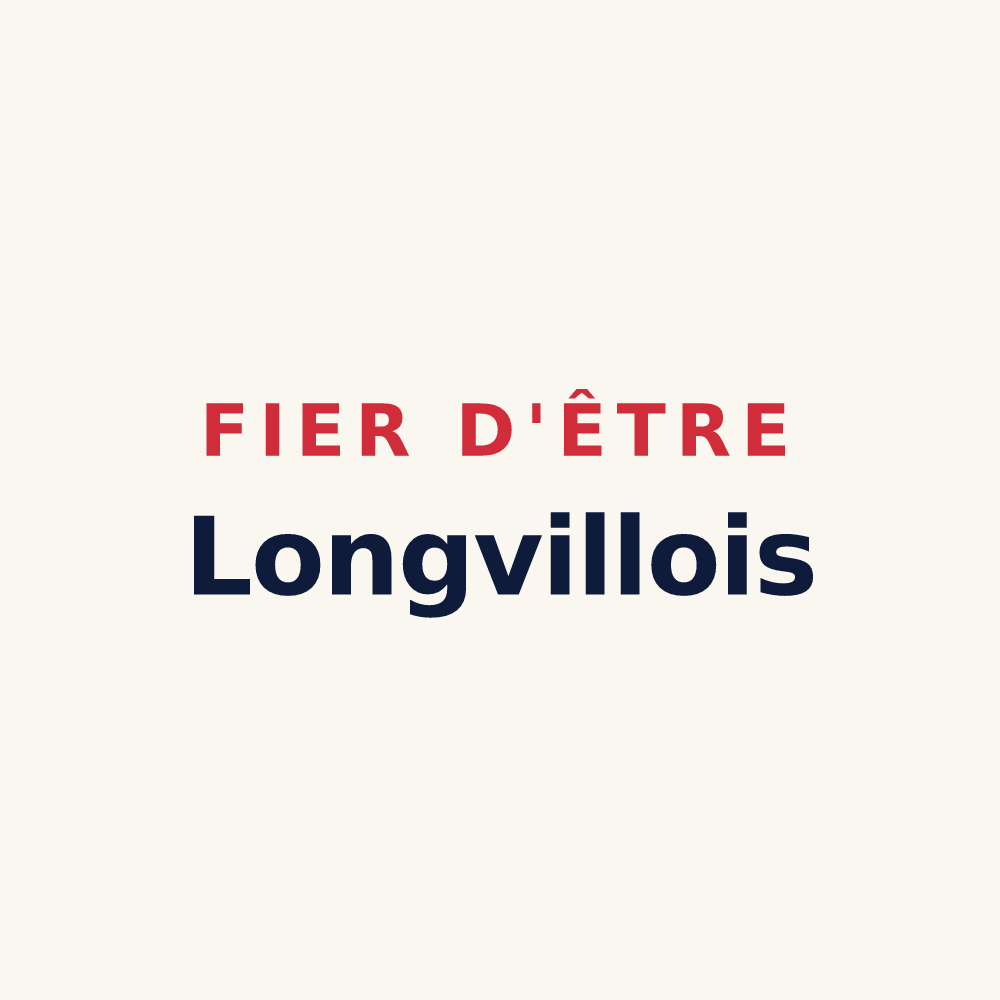 Tasse « Fier d'être Longvillois » — design pour Longvilliers