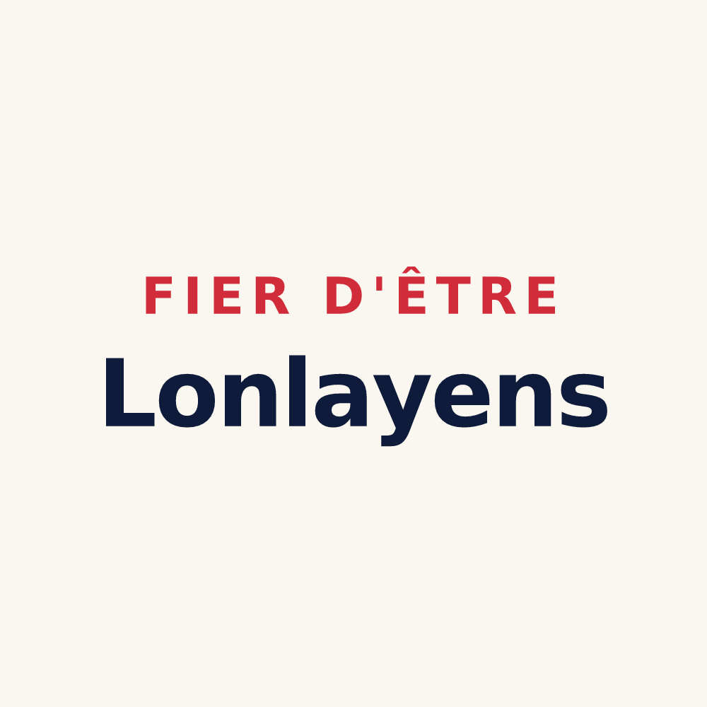 Tasse « Fier d'être Lonlayens » — design pour Lonlay-le-Tesson