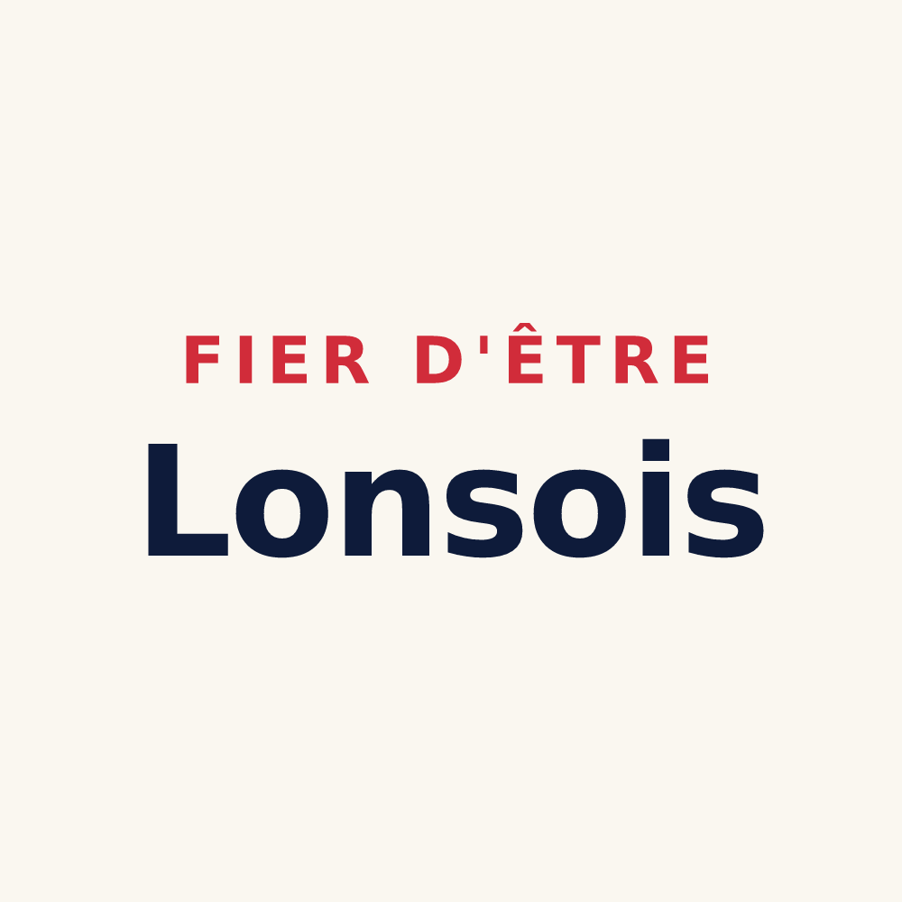 Tasse « Fier d'être Lonsois » — design pour Lons