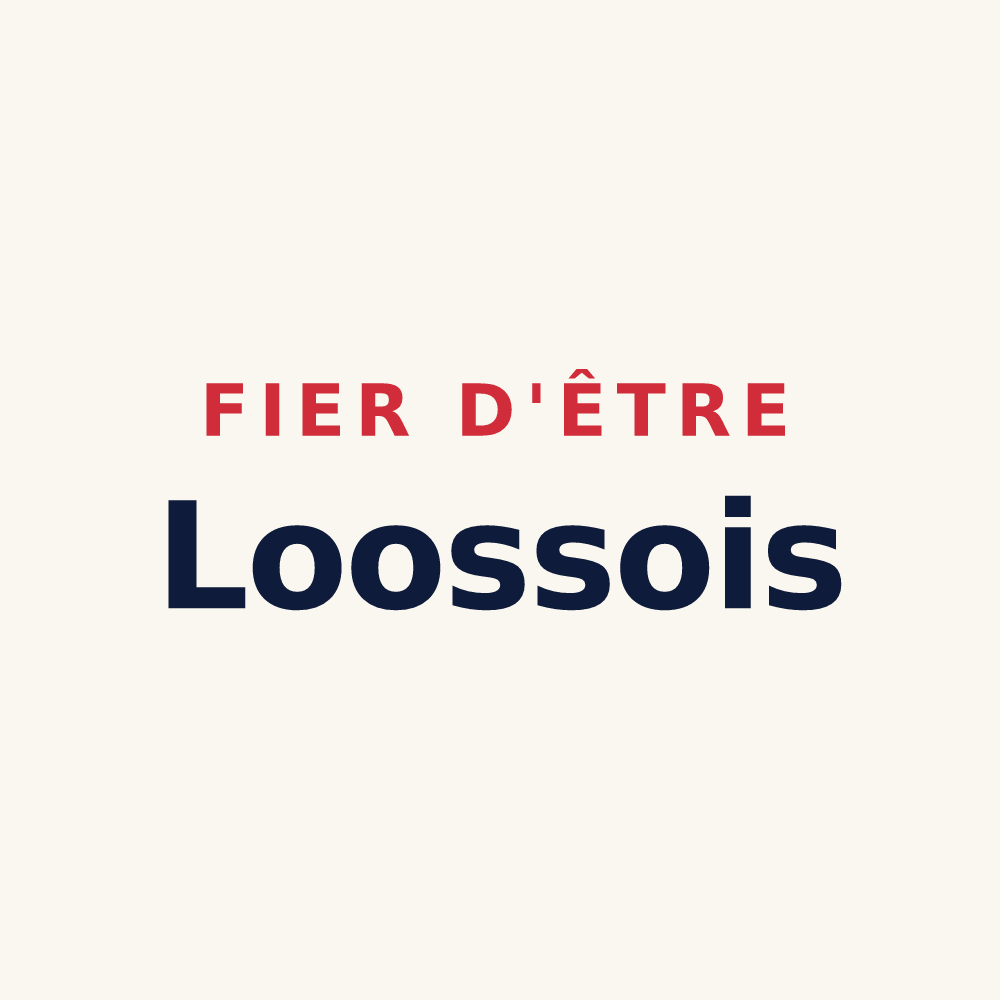 Tasse « Fier d'être Loossois » — design pour Loos-en-Gohelle