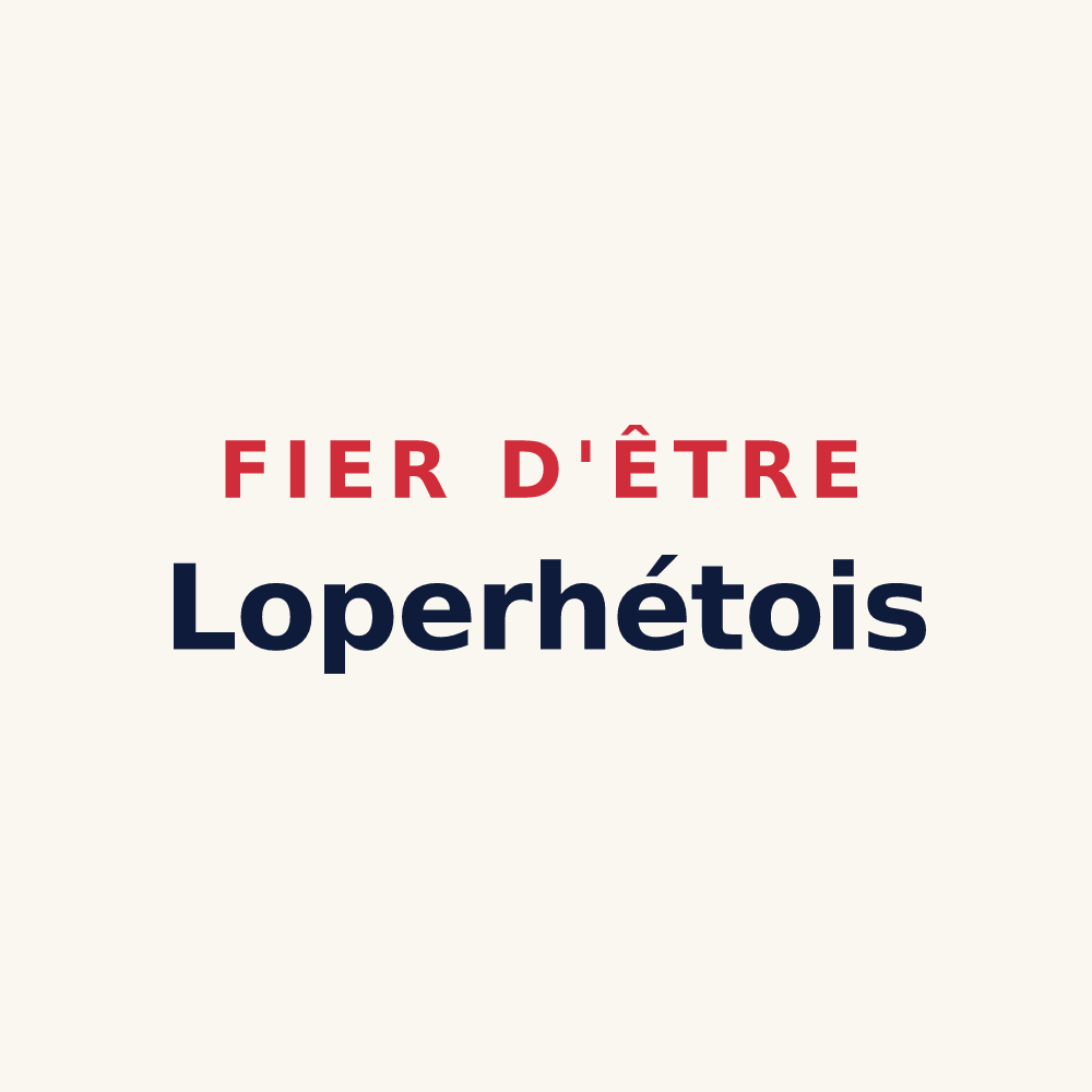 Tasse « Fier d'être Loperhétois » — design pour Loperhet