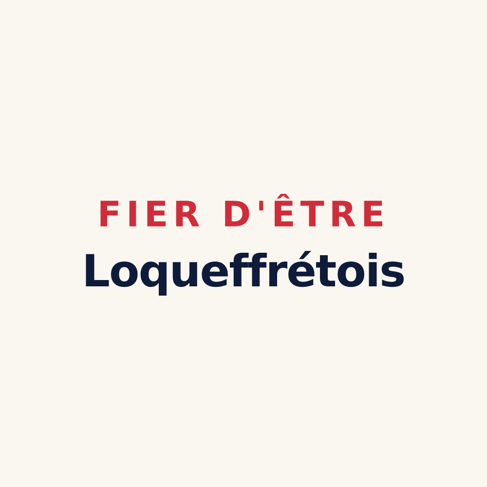 Tasse « Fier d'être Loqueffrétois » — design pour Loqueffret