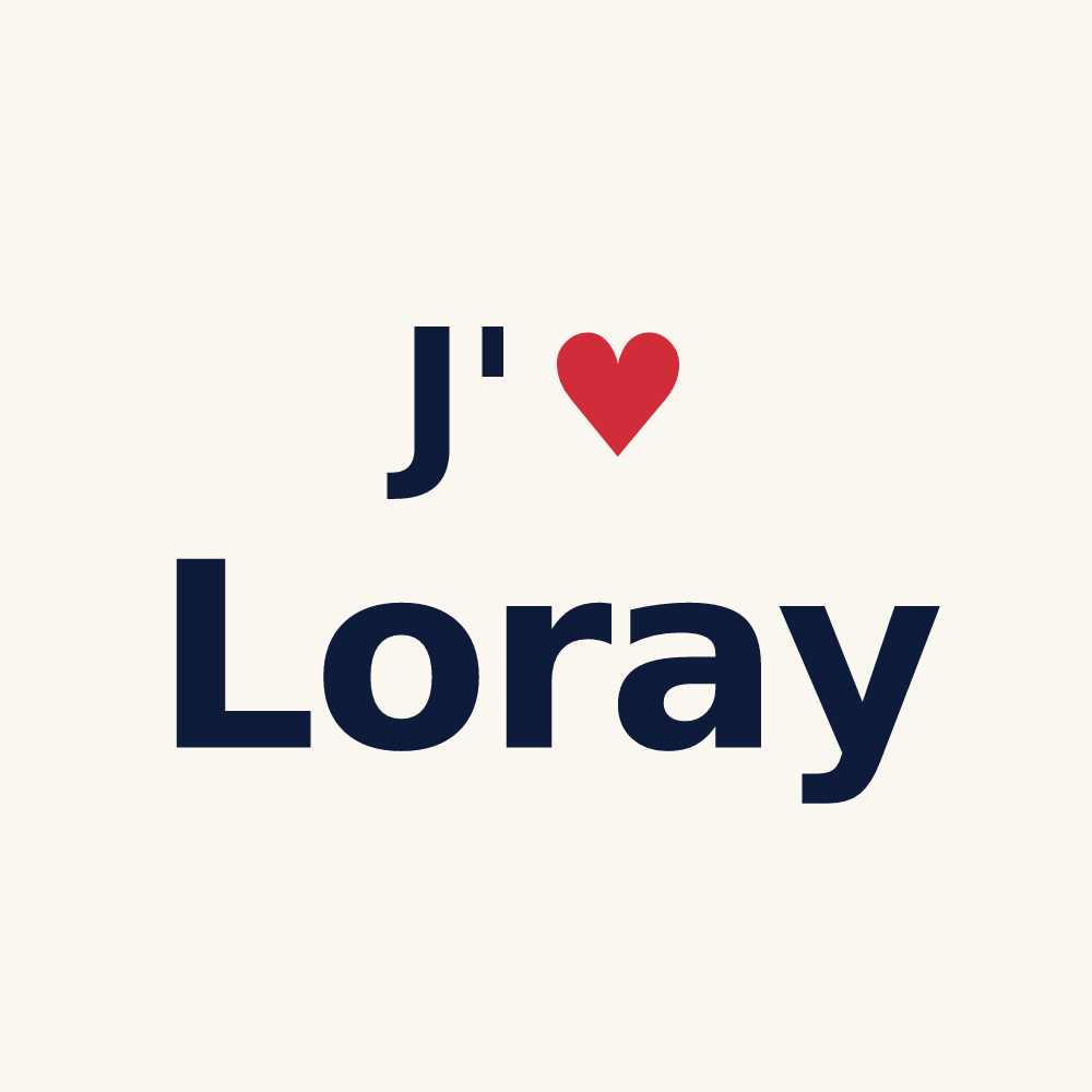 Tasse personnalisée Loray — design J'aime Loray