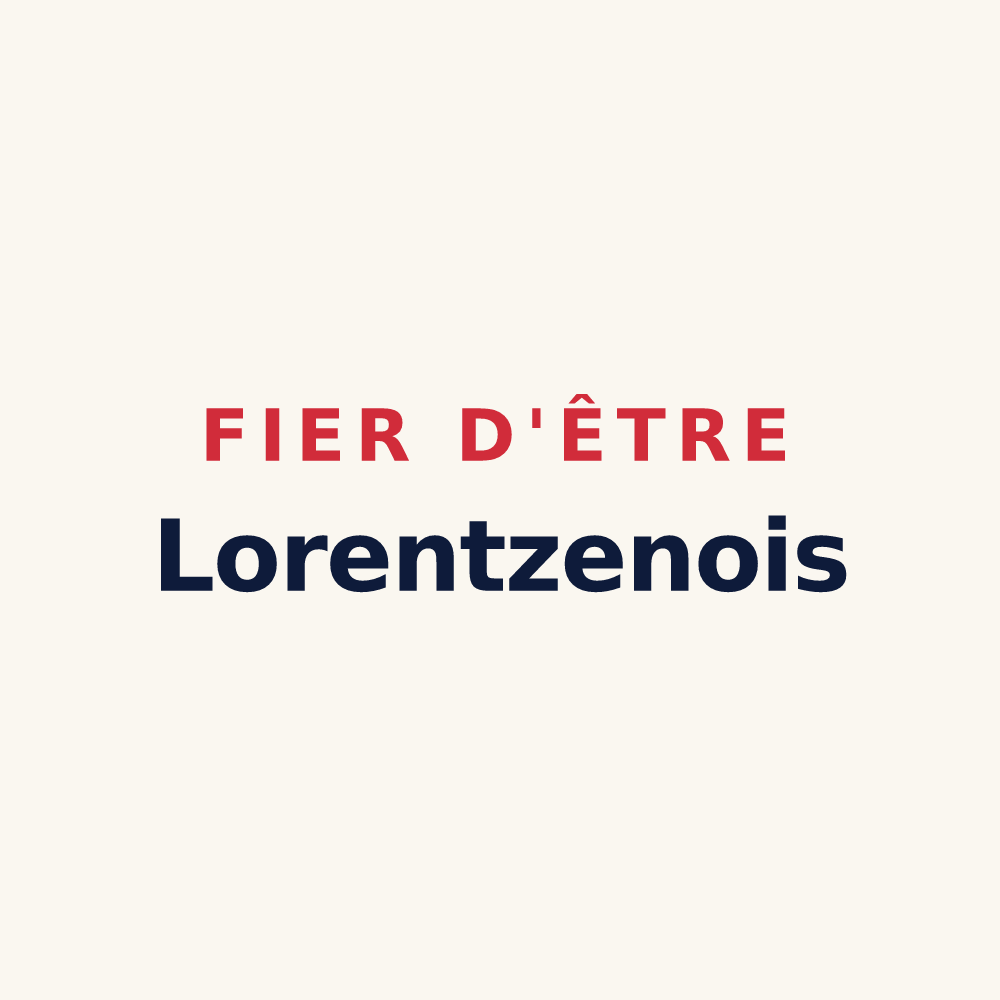 Tasse « Fier d'être Lorentzenois » — design pour Lorentzen