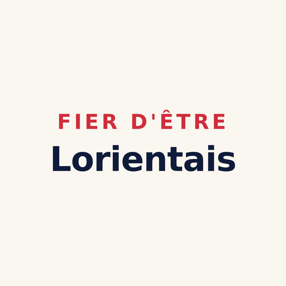 Tasse « Fier d'être Lorientais » — design pour Lorient