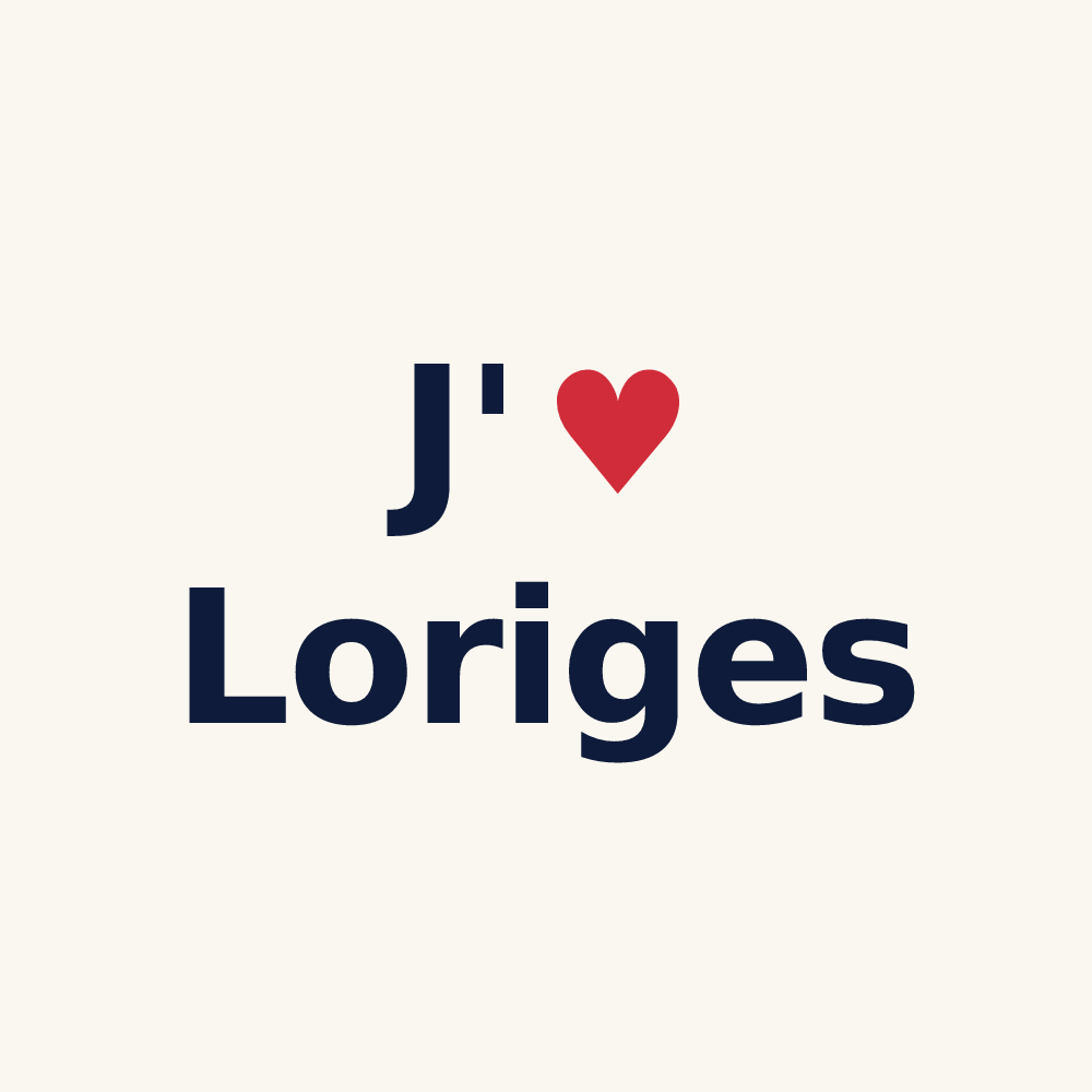 Tasse personnalisée Loriges — design J'aime Loriges
