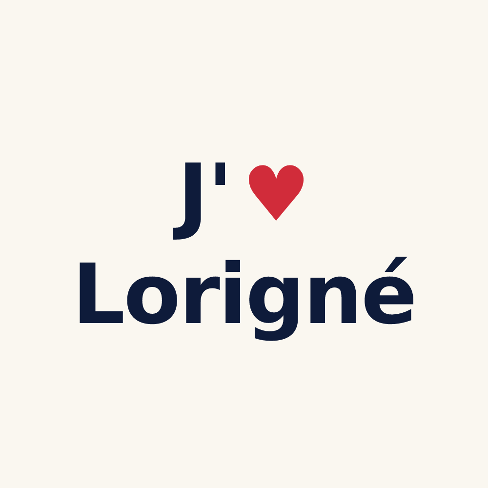 Tasse personnalisée Lorigné — design J'aime Lorigné