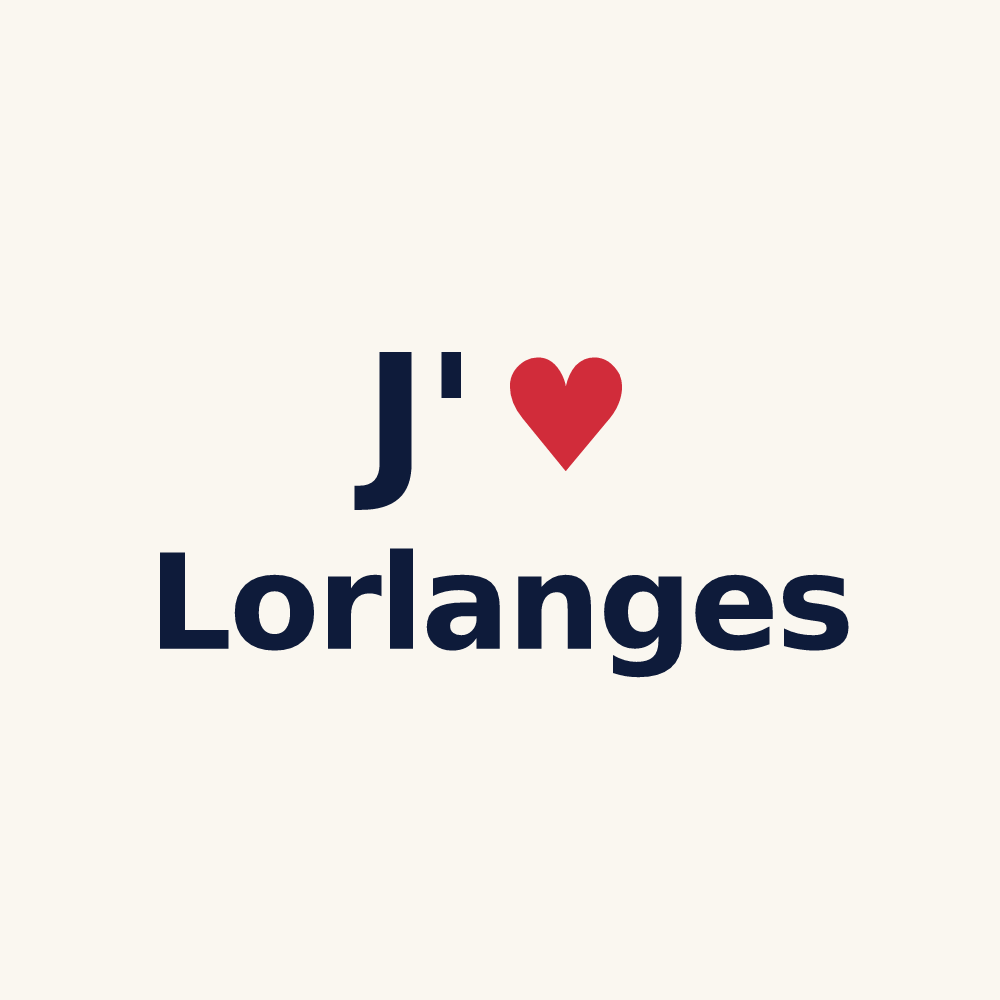 Tasse personnalisée Lorlanges — design J'aime Lorlanges